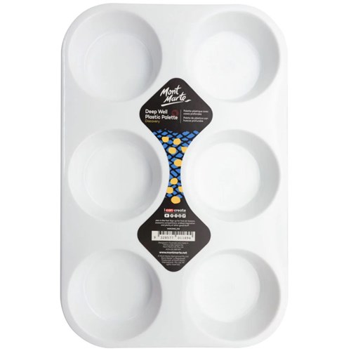 Deep Well Plastic Palete 6 Wells